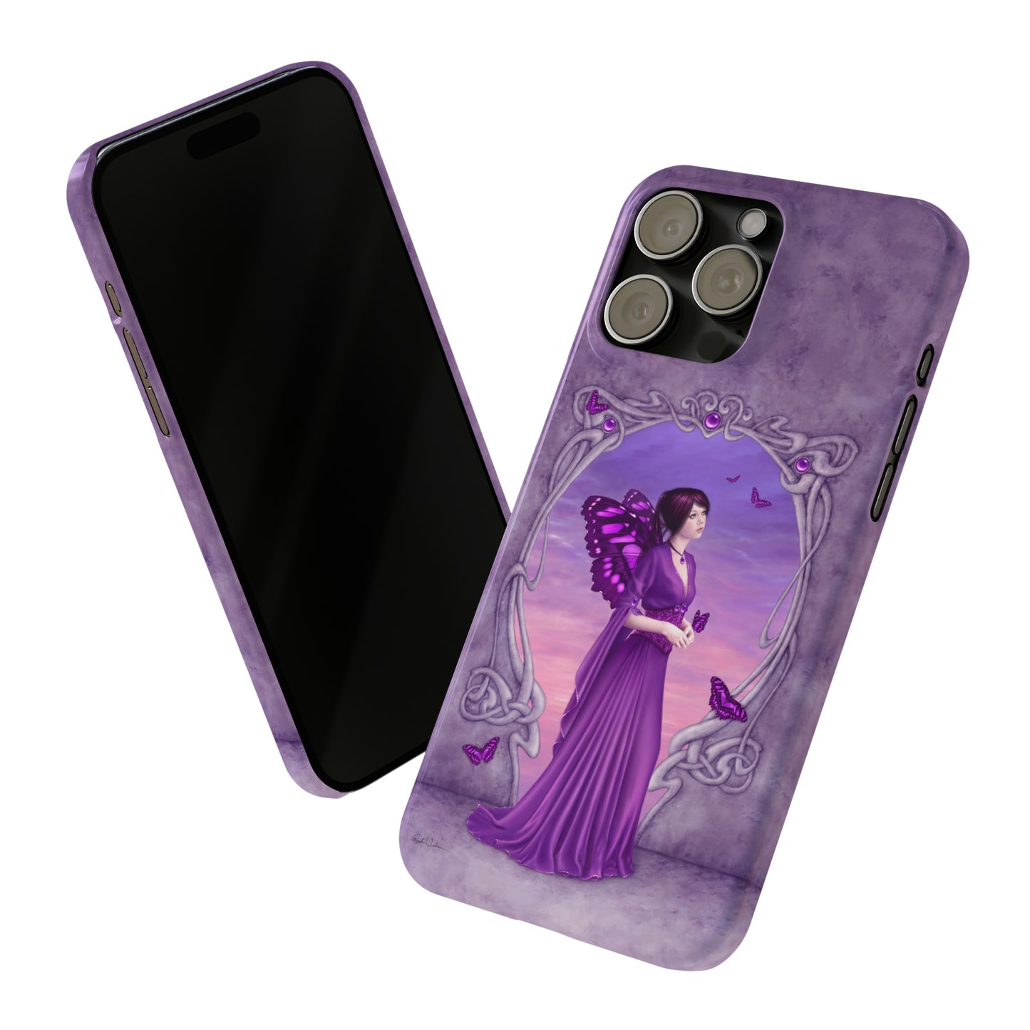 Phone Case - Amethyst Birthstone Fairy