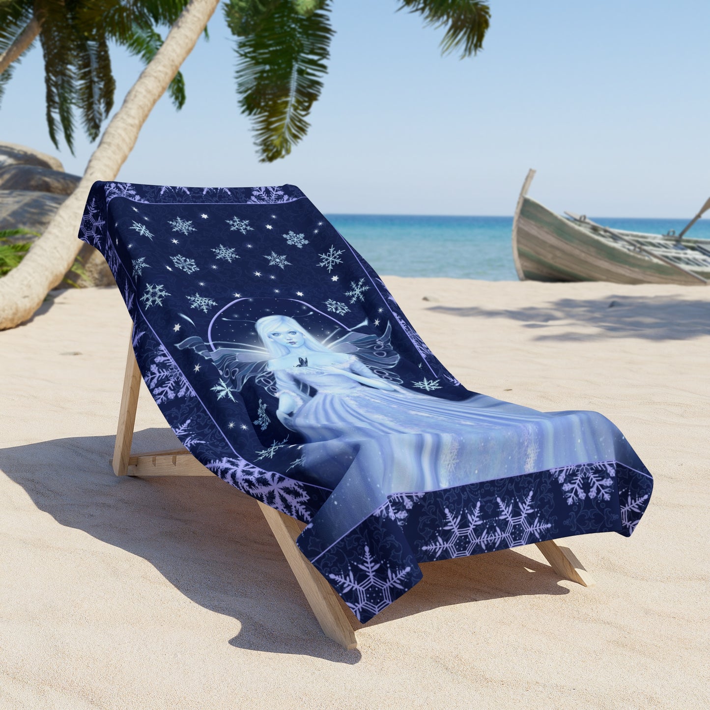 Beach Towel - Snow Fairy