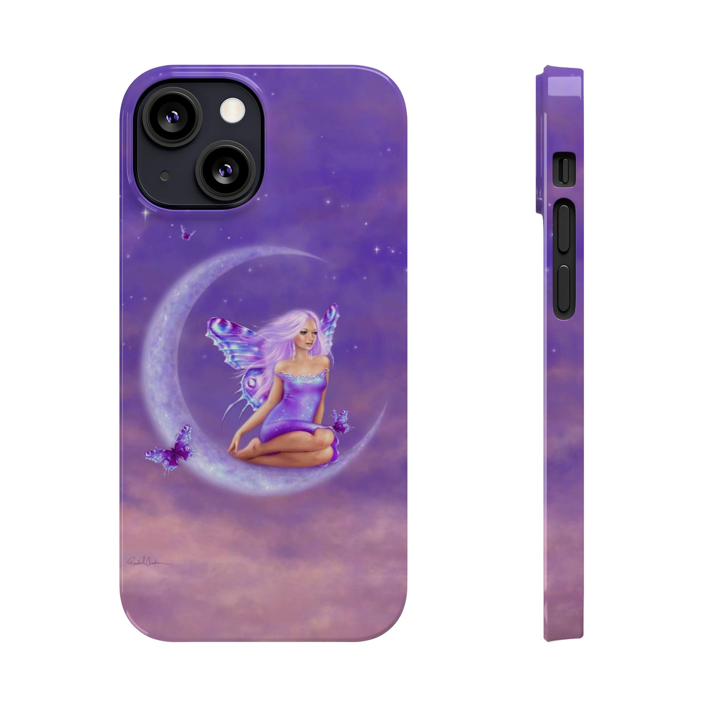 Slim Phone Case - Lavender Moon