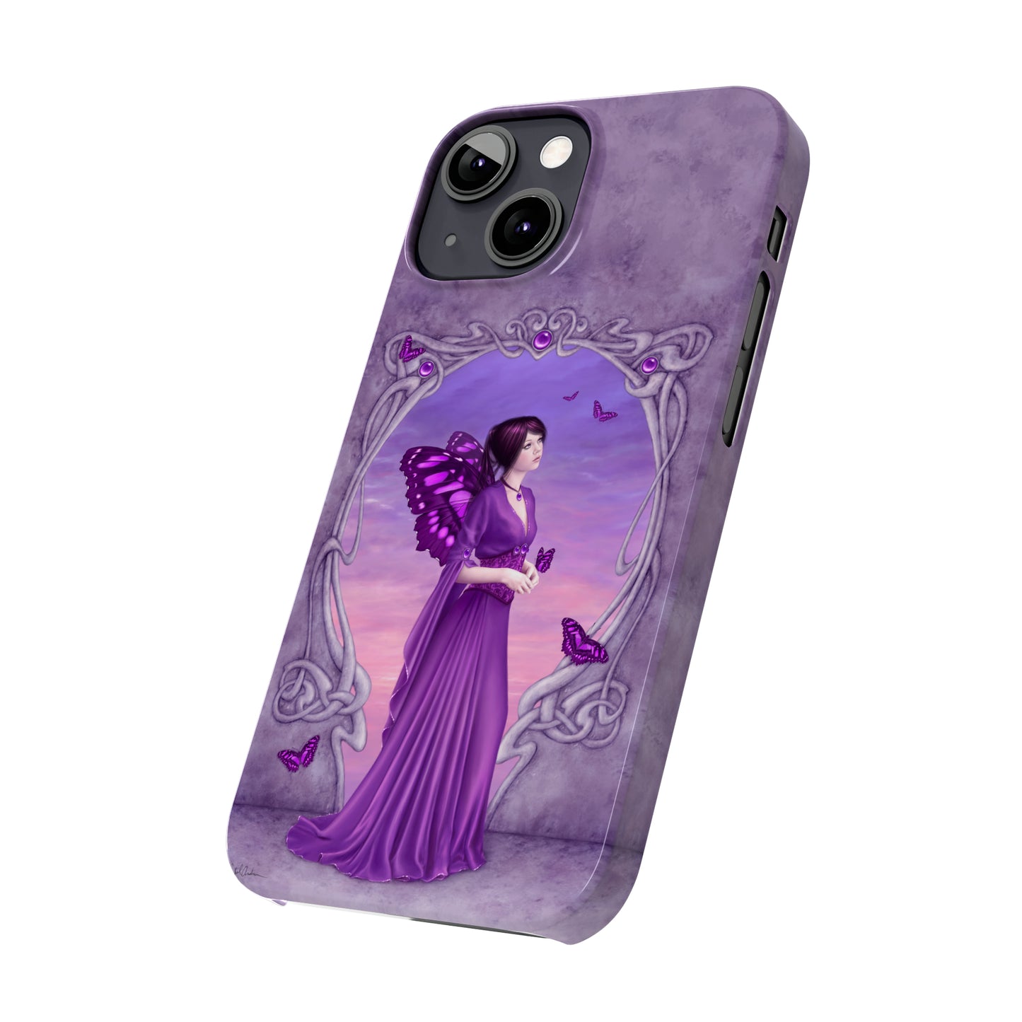 Phone Case - Amethyst Birthstone Fairy