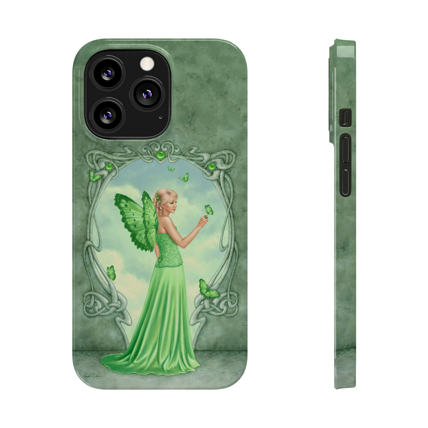 Phone Case - Peridot Birthstone Fairy