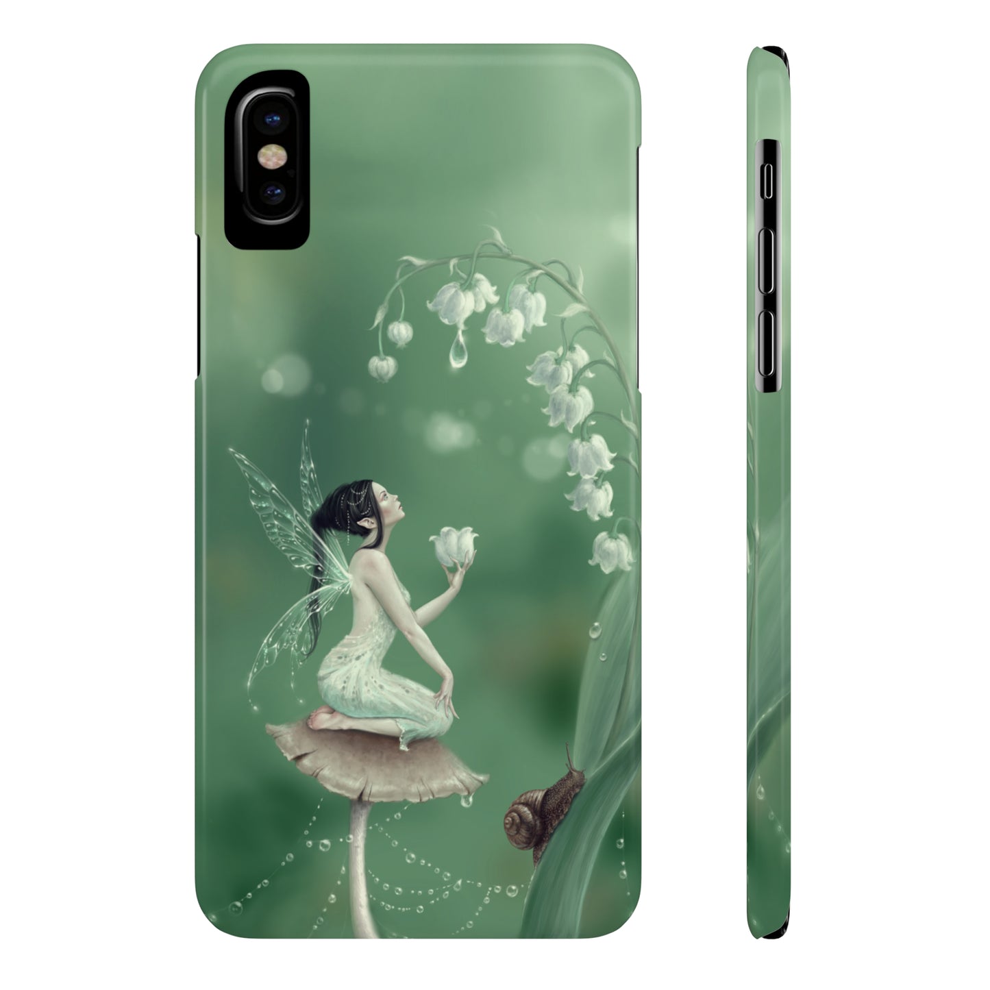 Slim Phone Case - Lily of the Valley