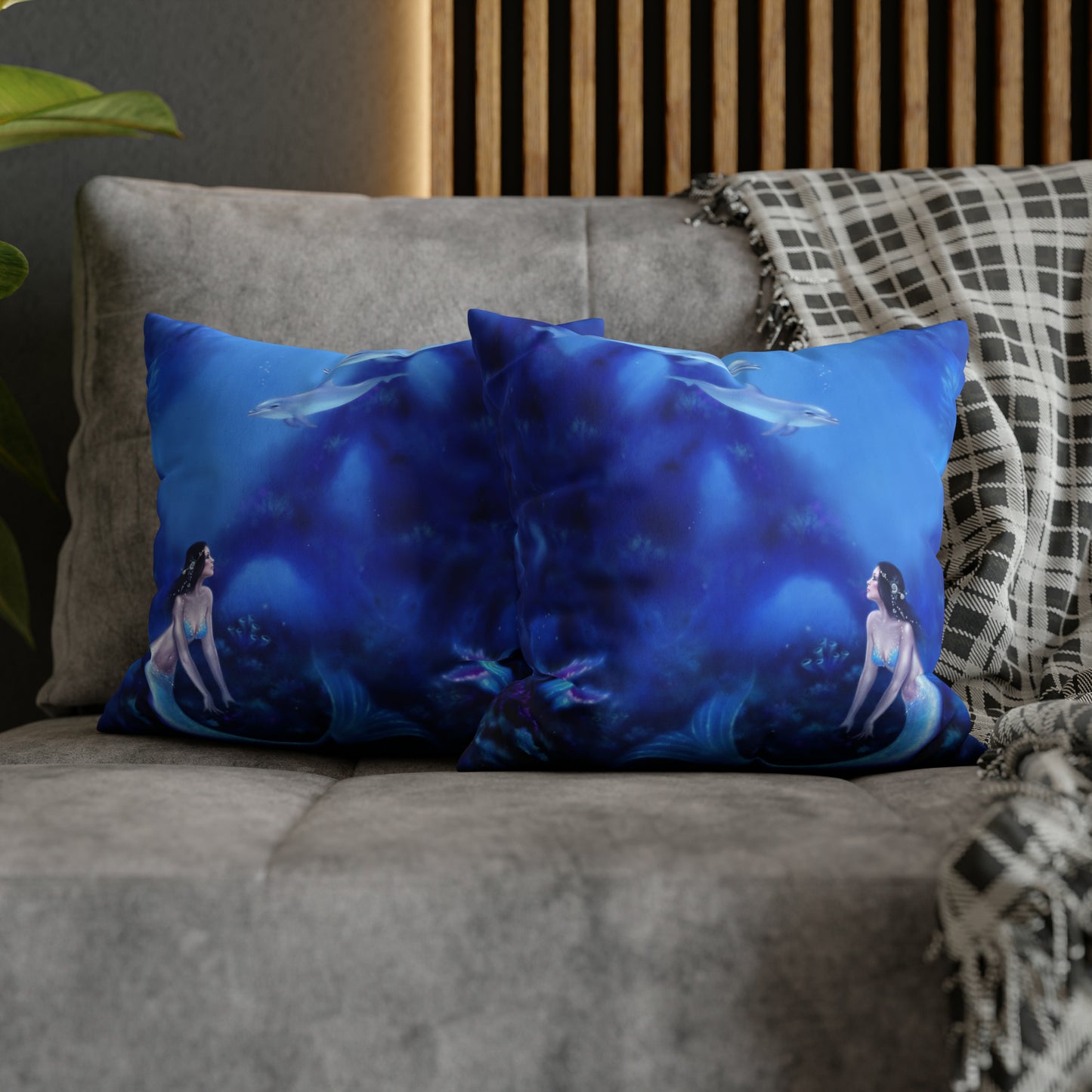 Throw Pillow Cover - Ultramarine