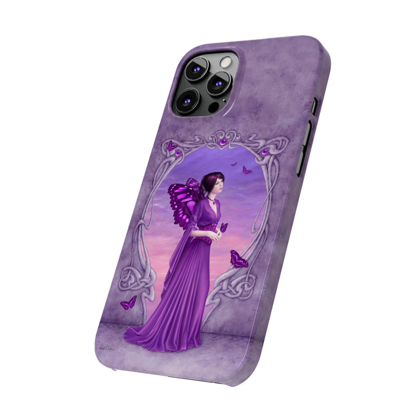 Phone Case - Amethyst Birthstone Fairy