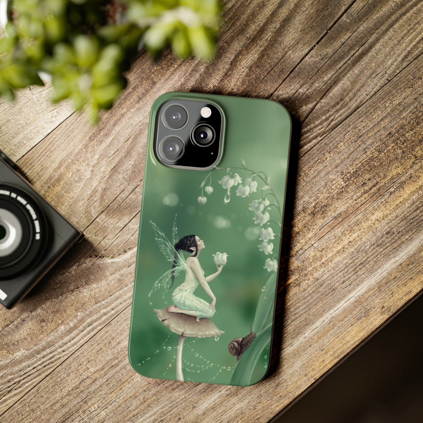 Slim Phone Case - Lily of the Valley