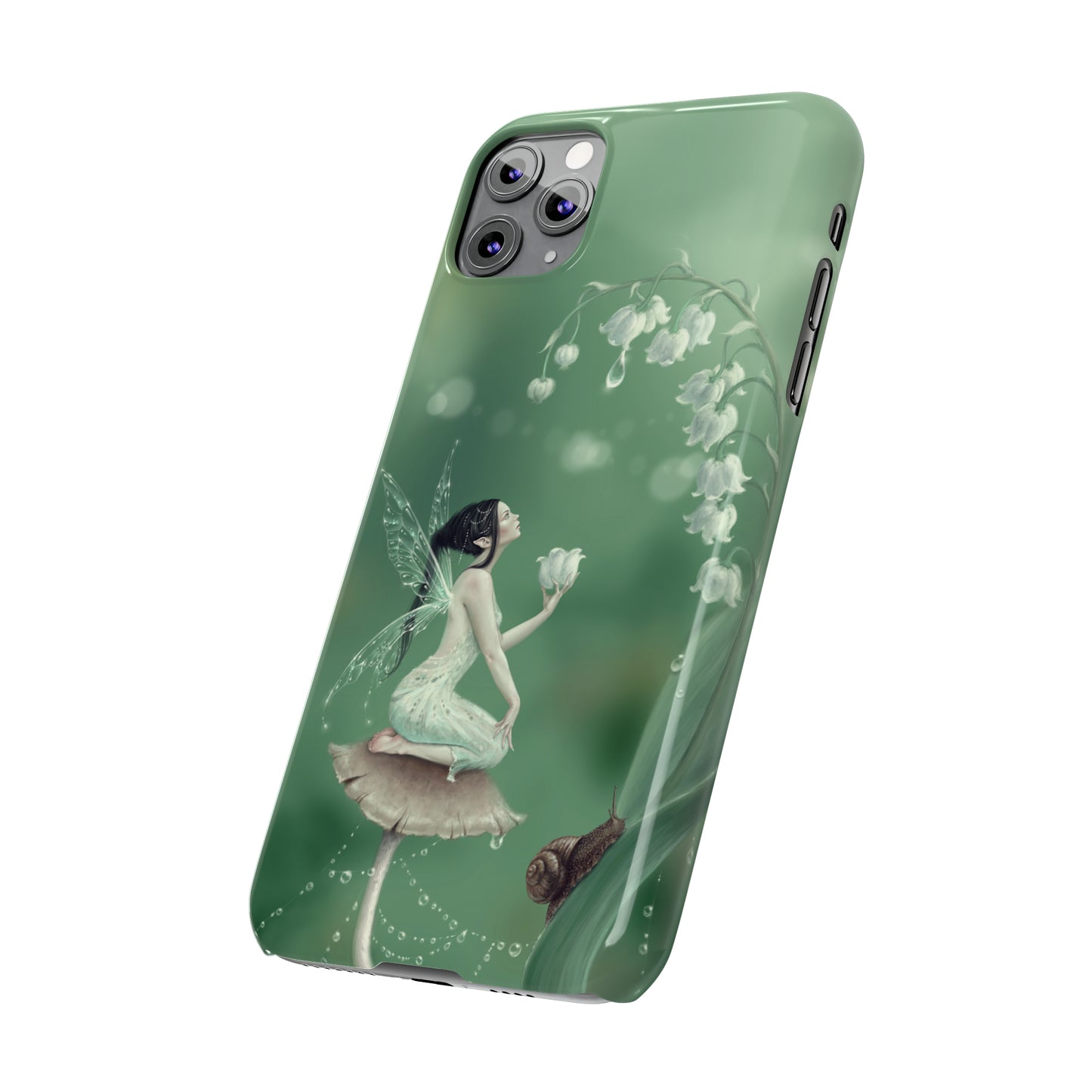 Slim Phone Case - Lily of the Valley