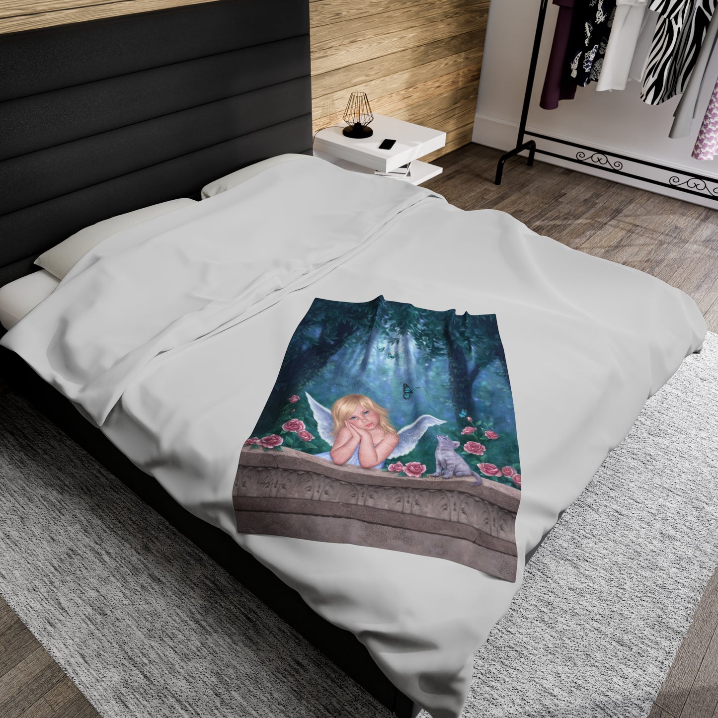 Velveteen Plush Blanket - Little Miracles