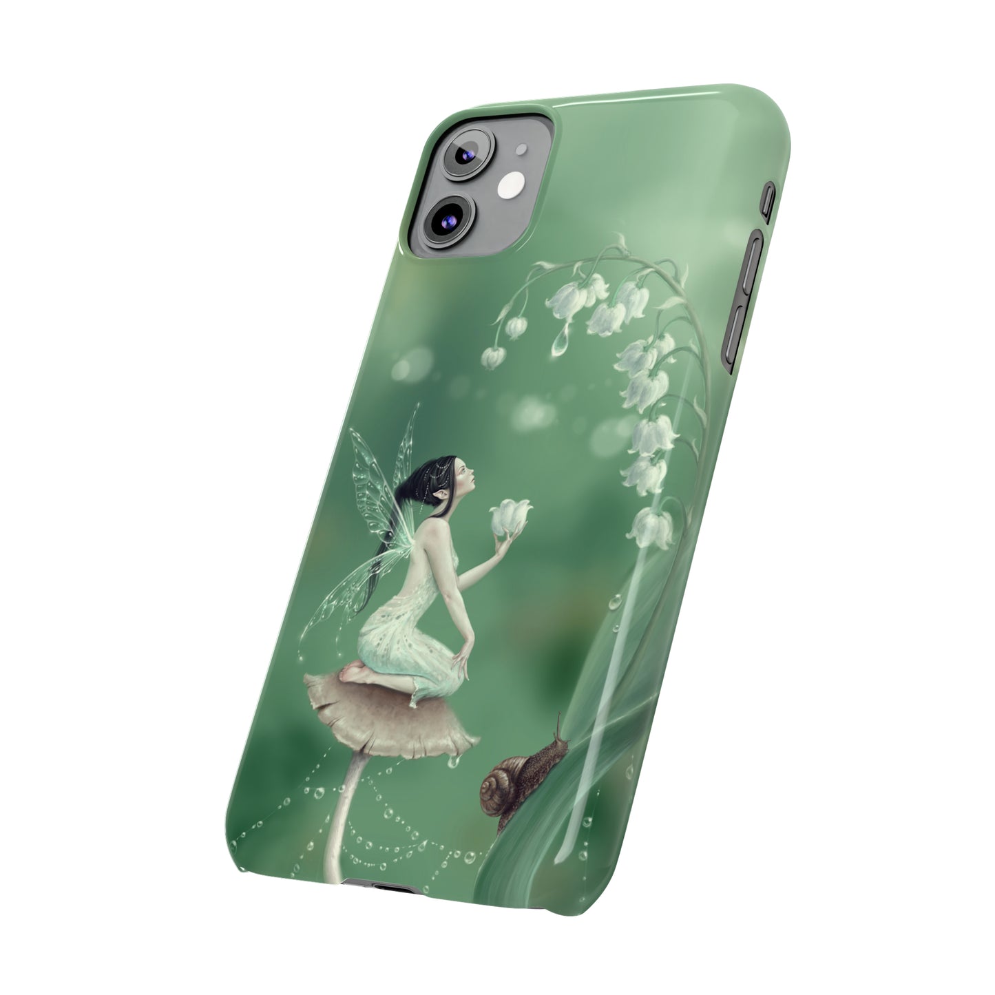Slim Phone Case - Lily of the Valley