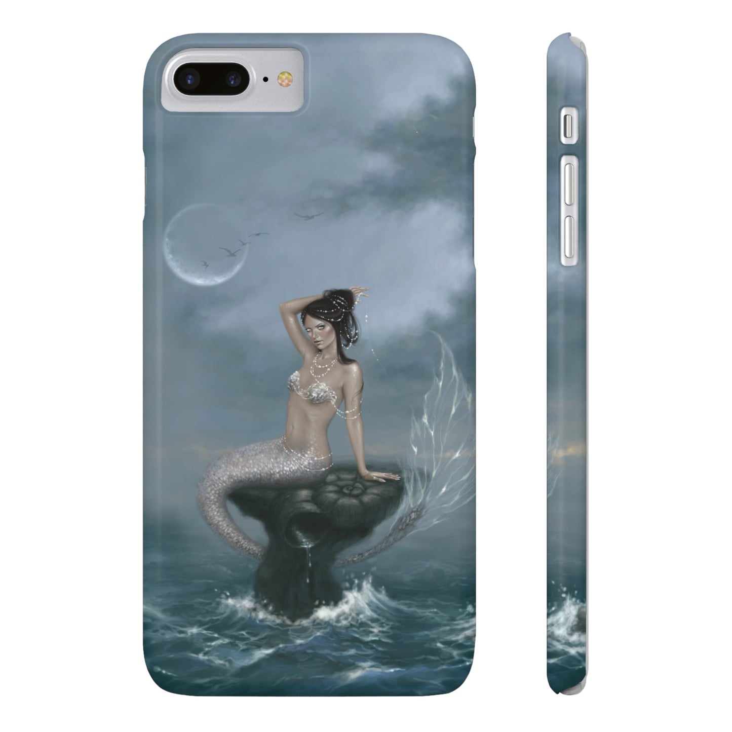Slim Phone Case - Moon Tide
