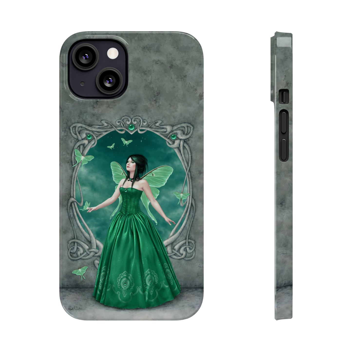 Phone Case - Emerald Birthstone Fairy