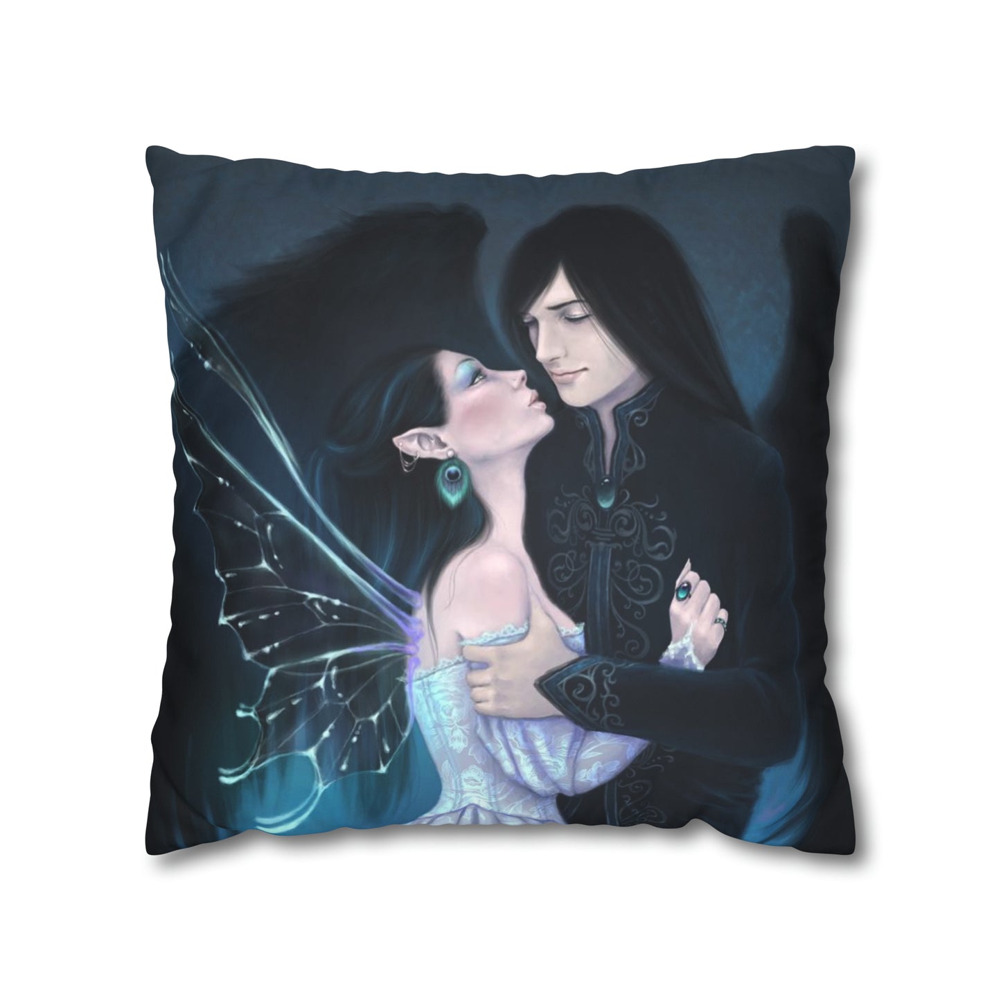 Throw Pillow Cover - Sapphire