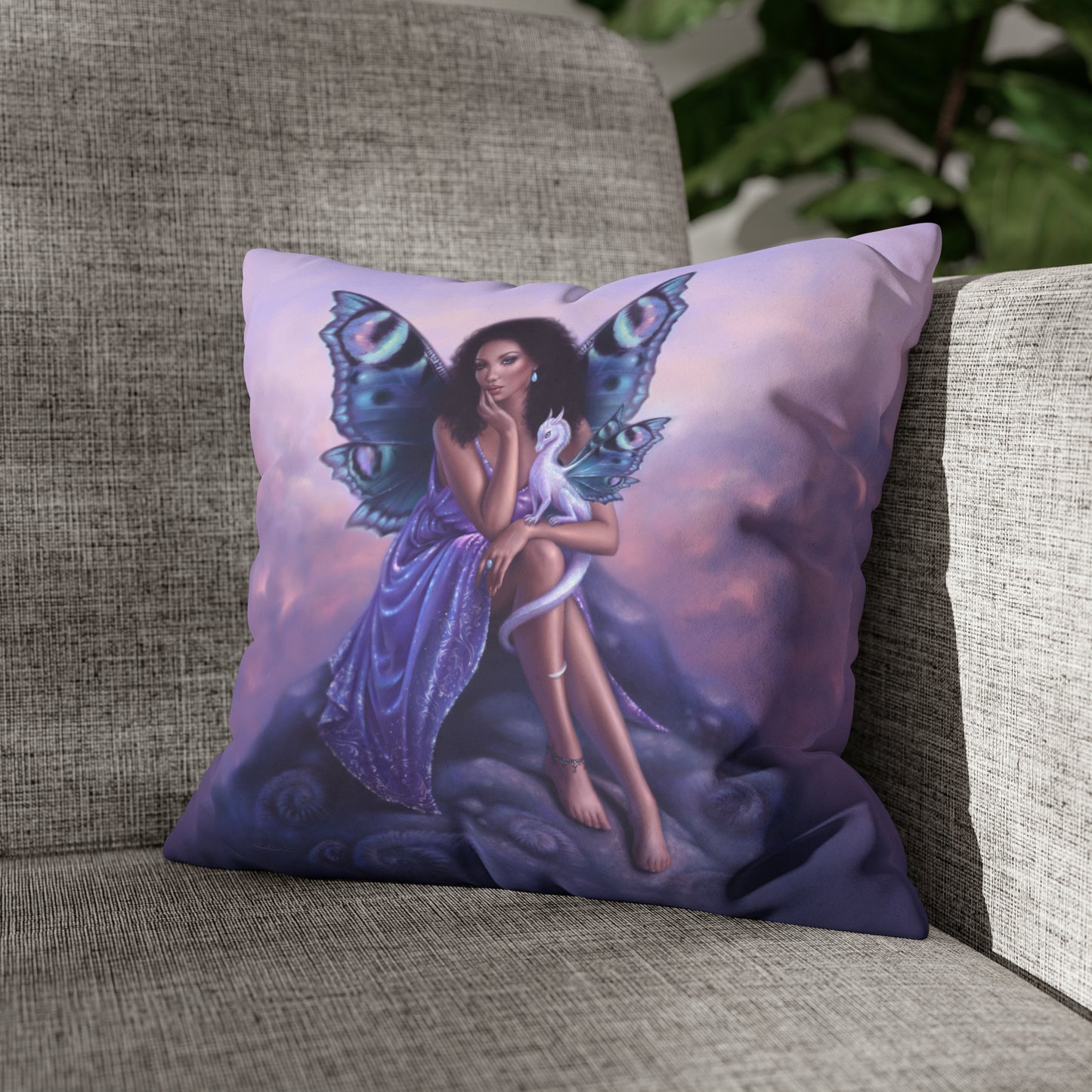 Throw Pillow Cover - Evanescent