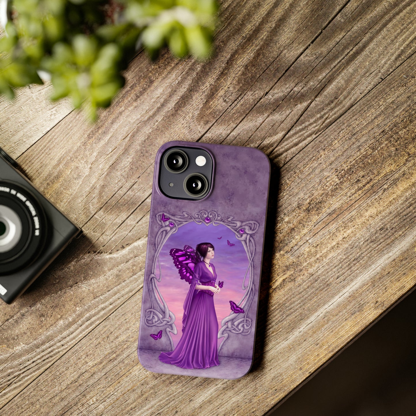 Phone Case - Amethyst Birthstone Fairy