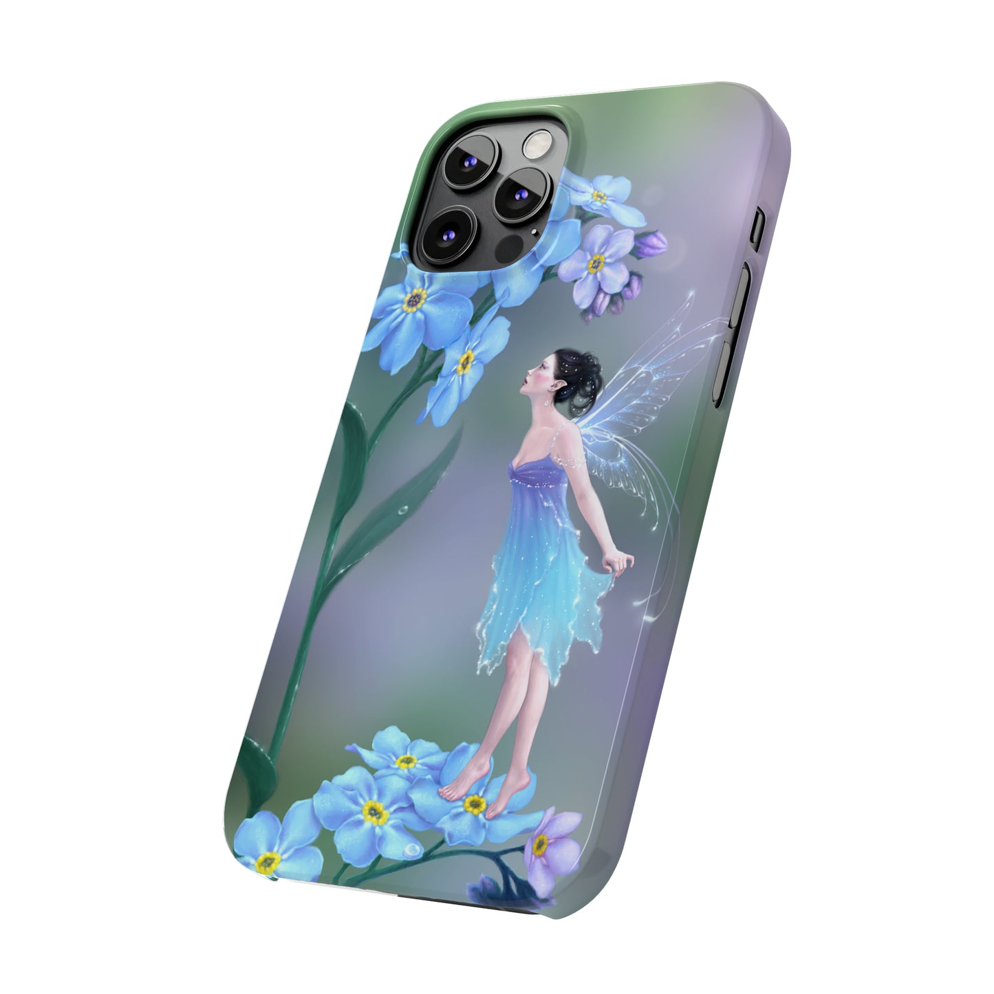 Slim Phone Case - Forget-Me-Not