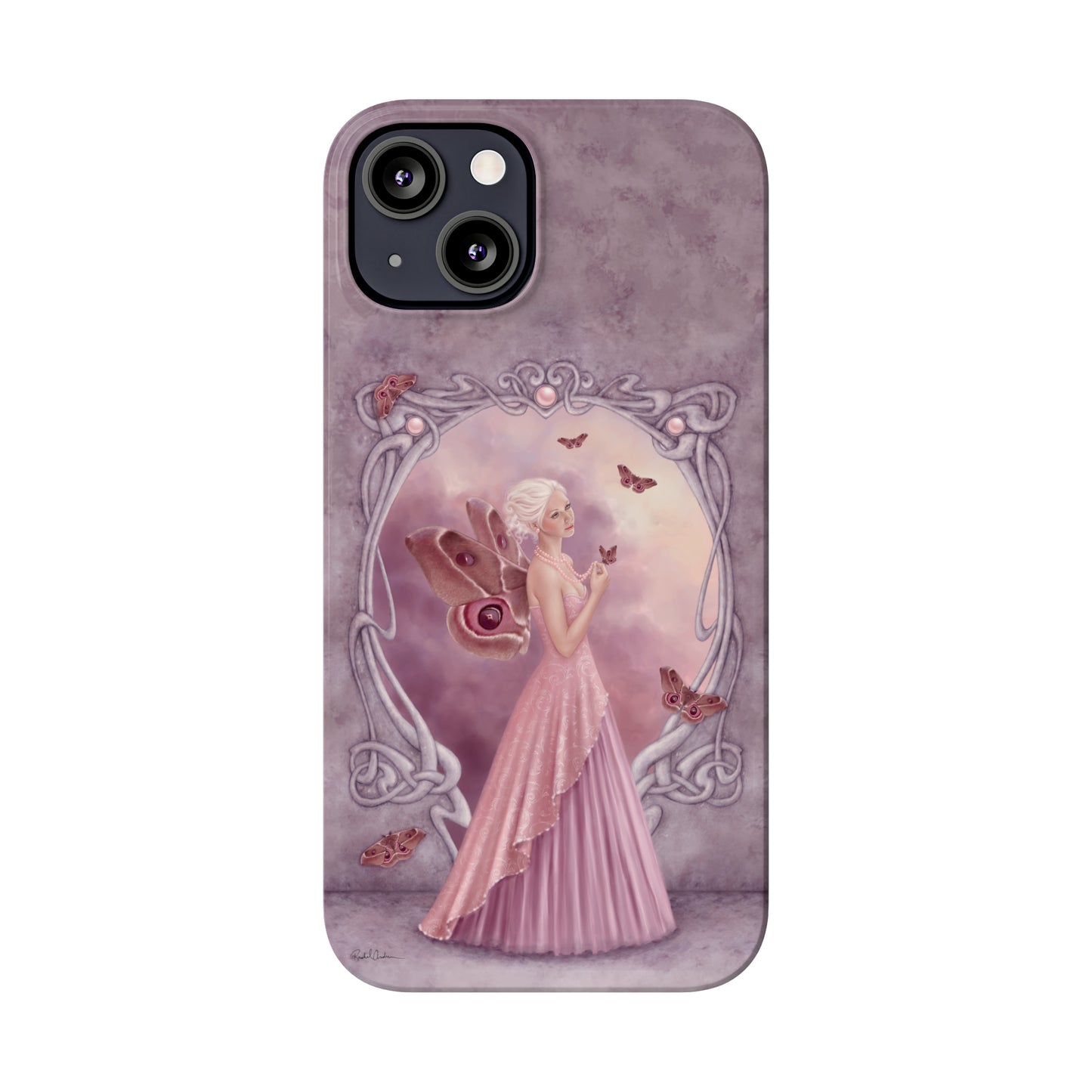 Phone Case - Pearl Birthstone Fairy