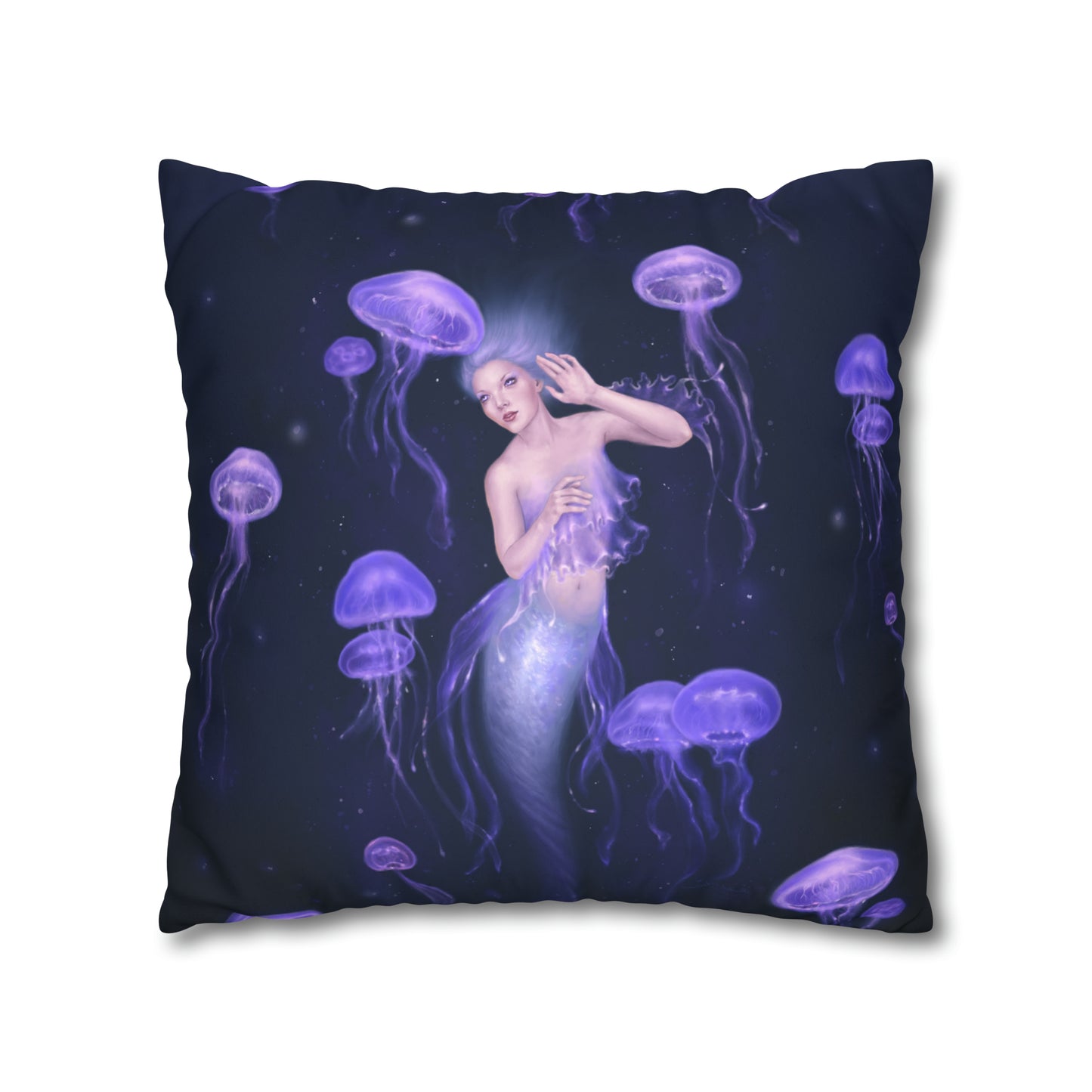 Throw Pillow Cover - Bioluminescence