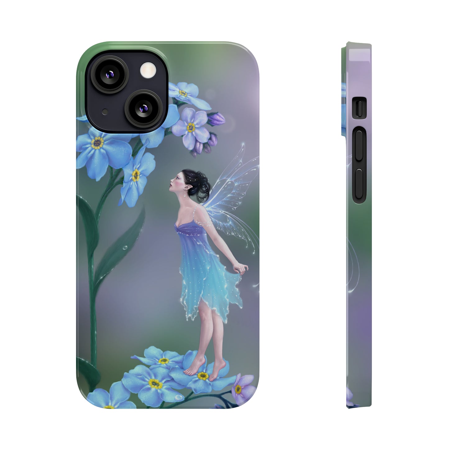 Slim Phone Case - Forget-Me-Not