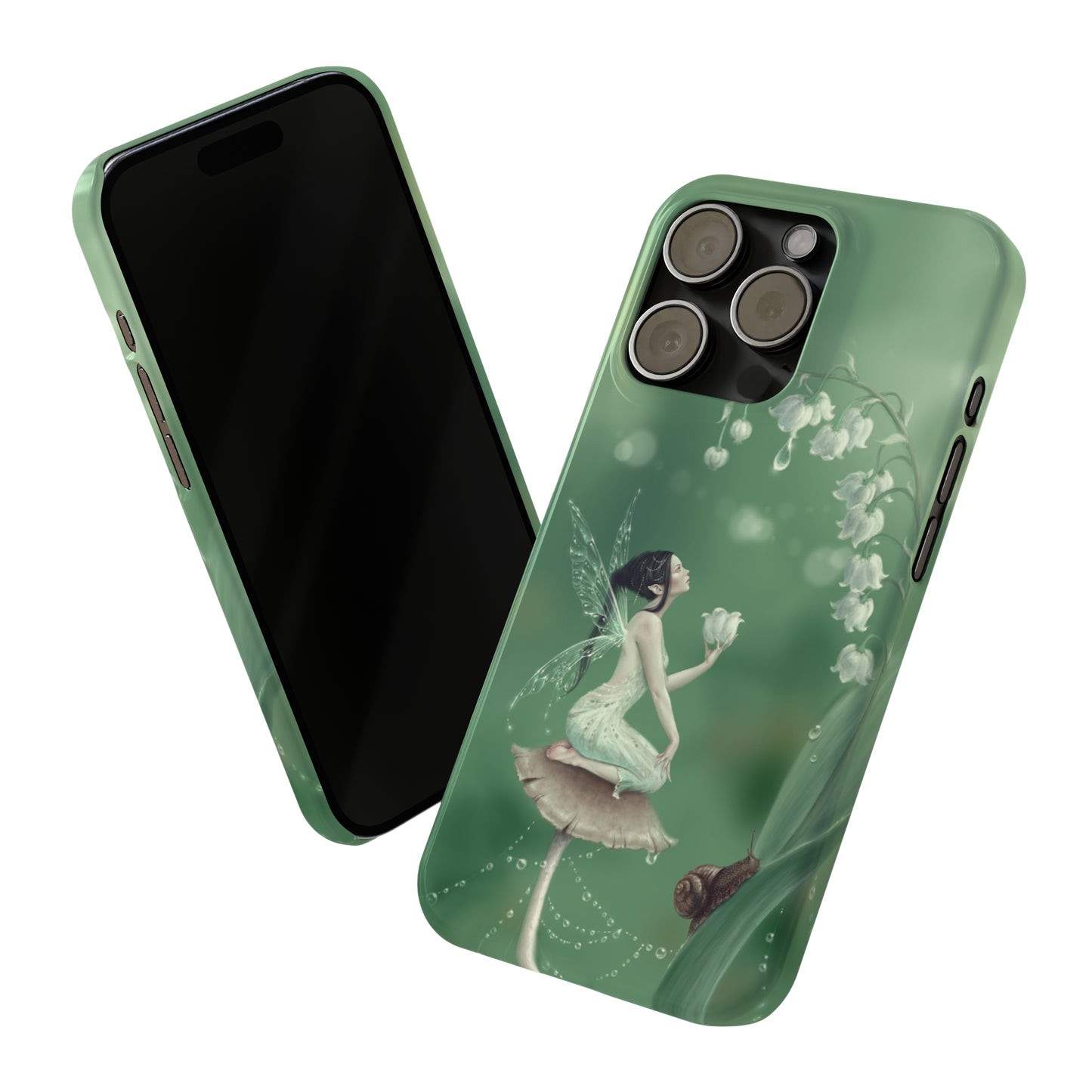Slim Phone Case - Lily of the Valley