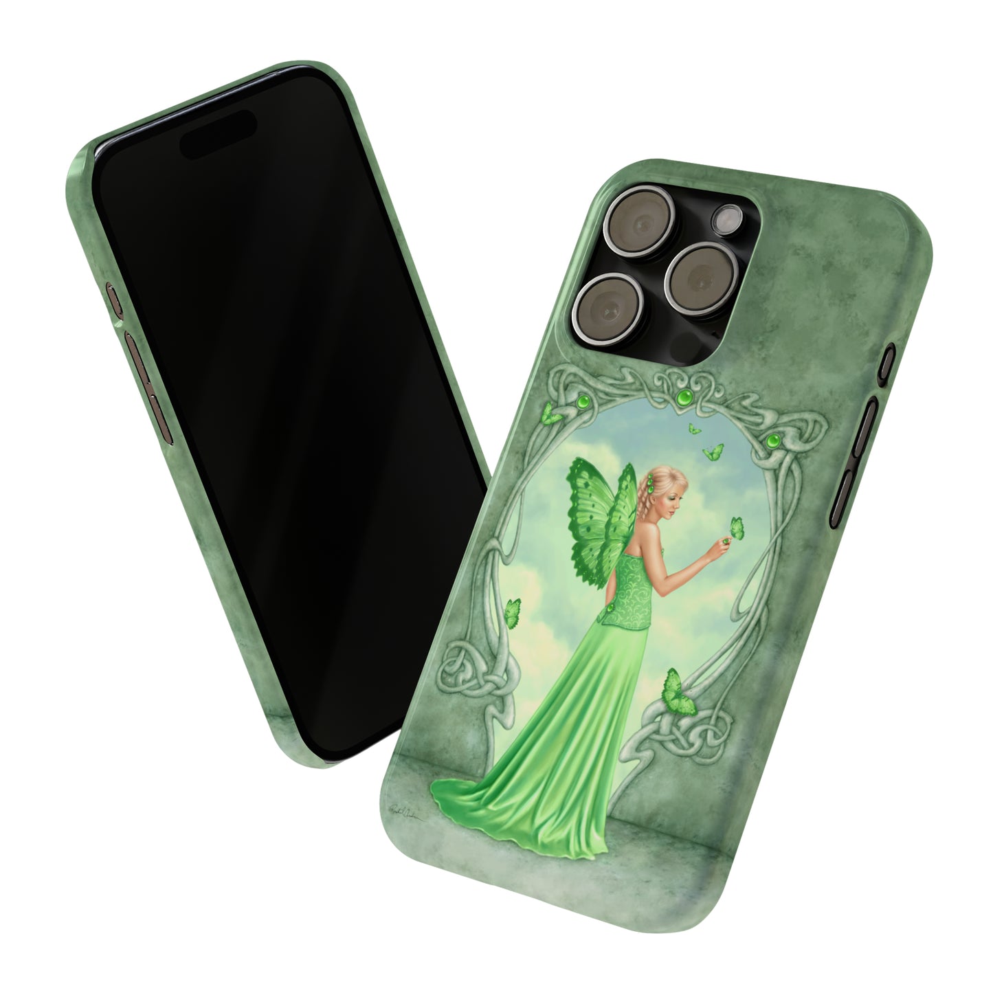Phone Case - Peridot Birthstone Fairy