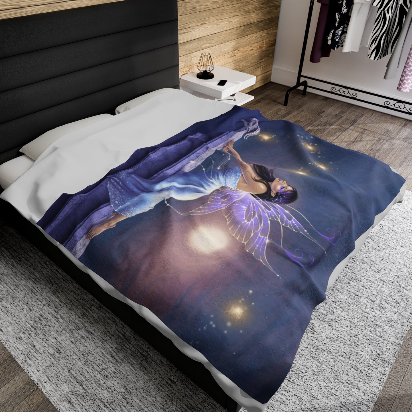 Velveteen Plush Blanket - Twilight Shimmer