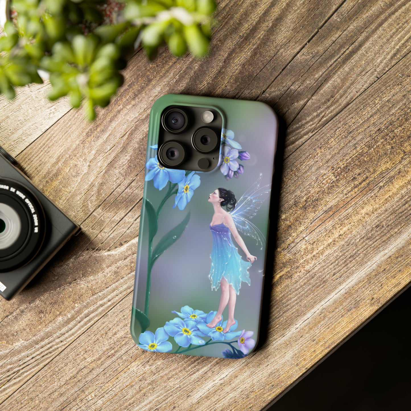 Slim Phone Case - Forget-Me-Not