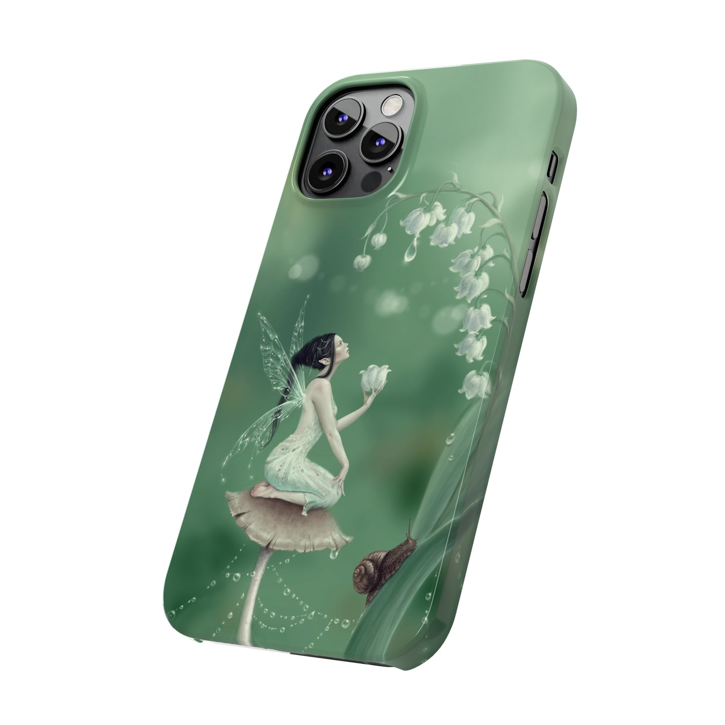 Slim Phone Case - Lily of the Valley