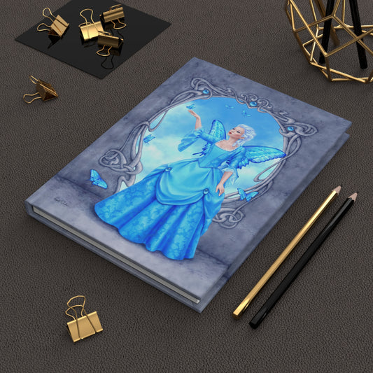 Hardcover Journal - Birthstones - Blue Topaz