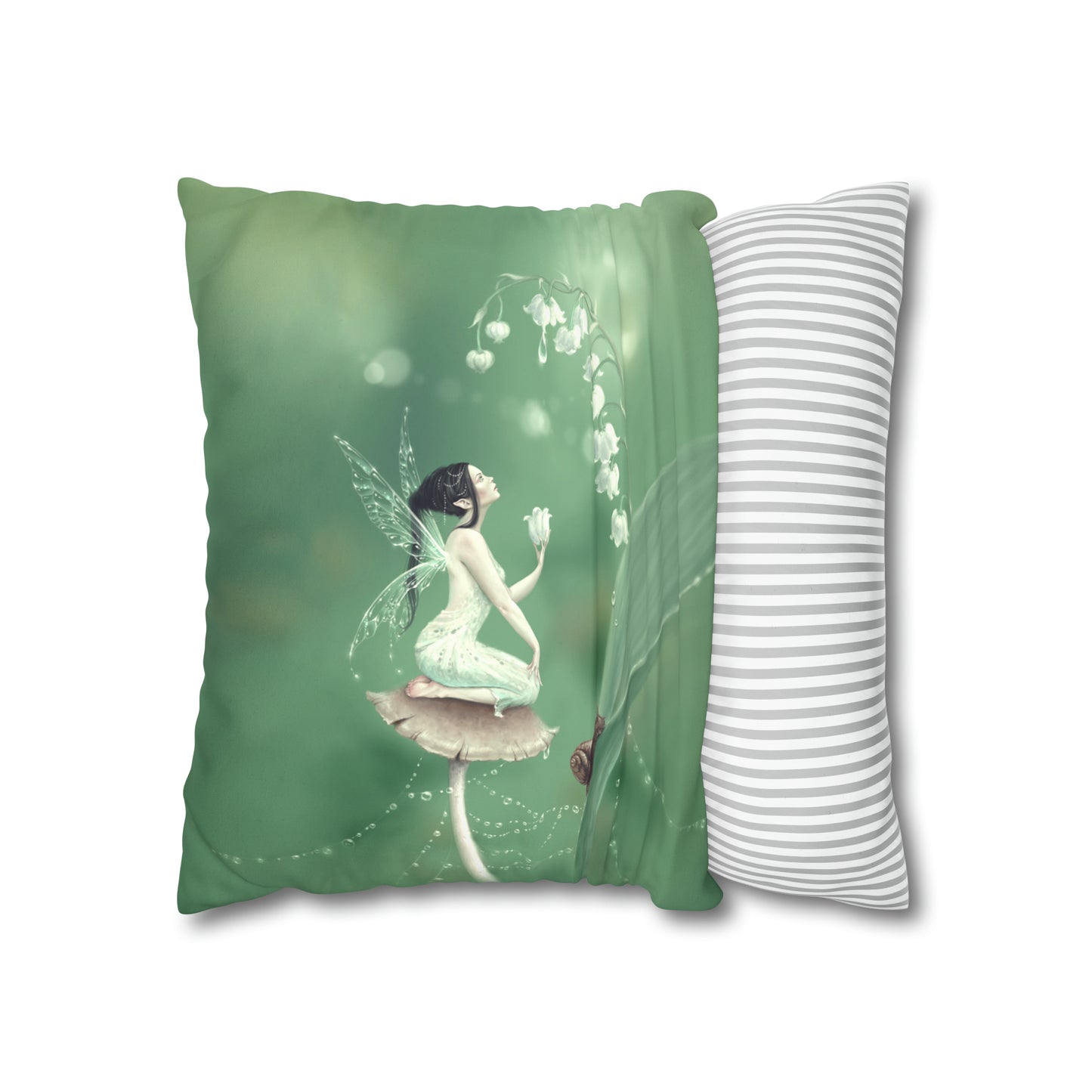 Throw Pillow Cover - Lily of the Valley