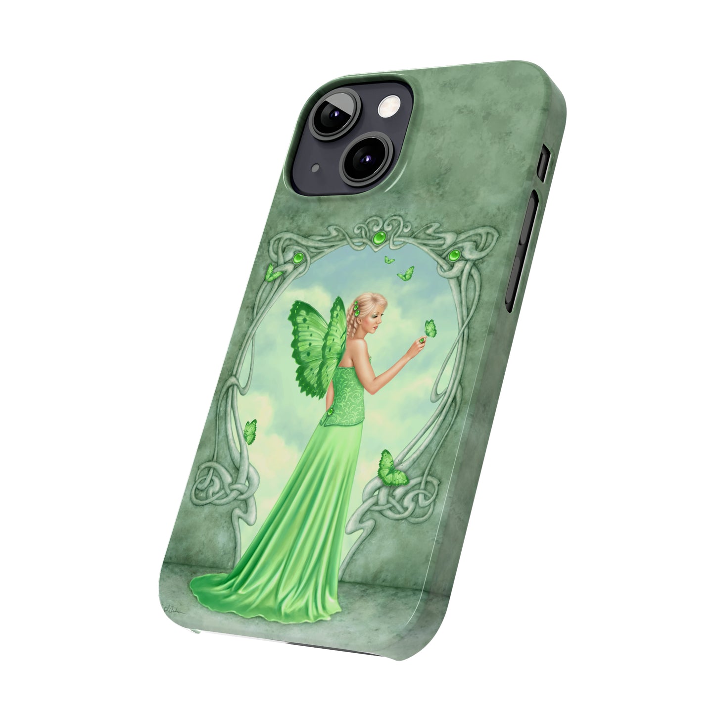 Phone Case - Peridot Birthstone Fairy