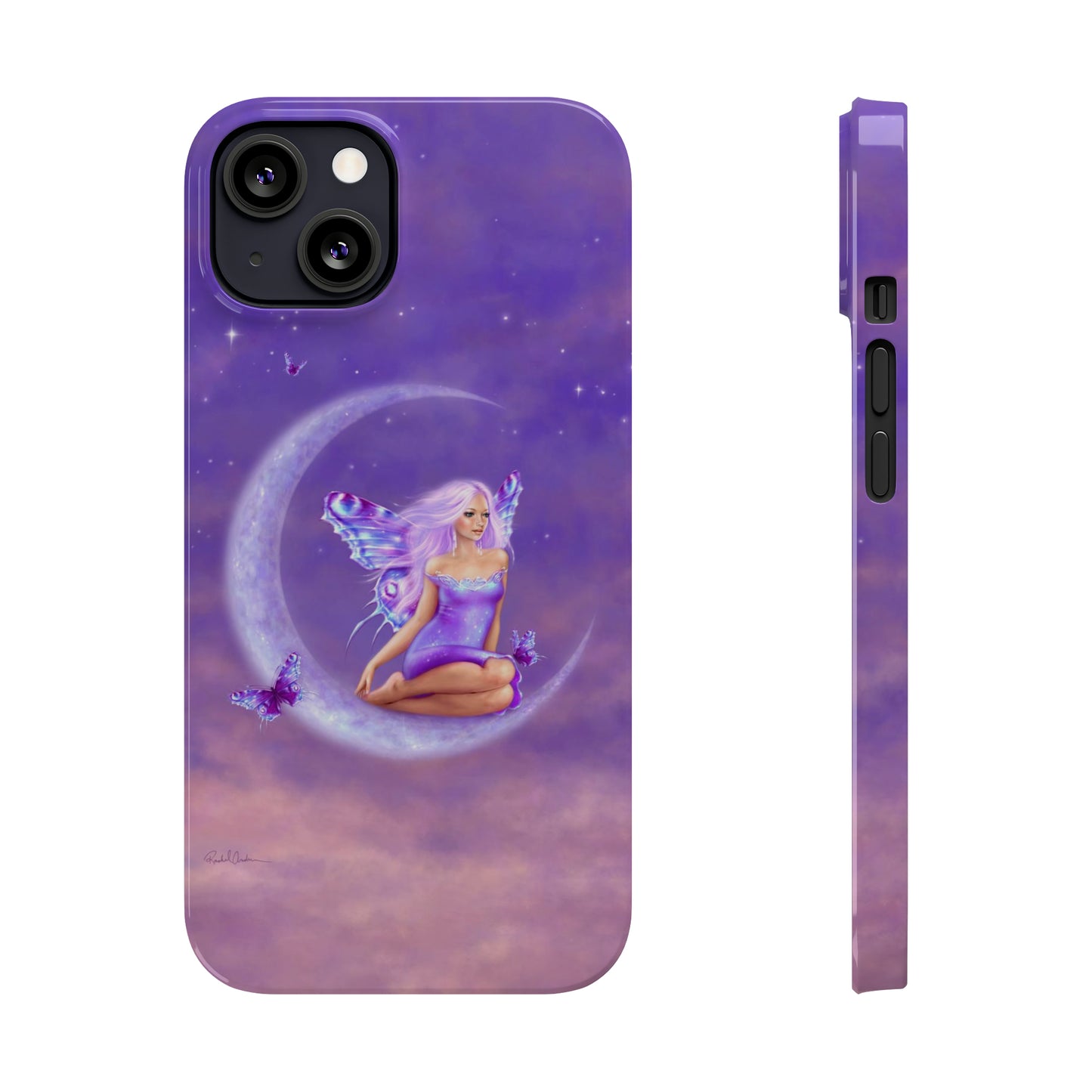 Slim Phone Case - Lavender Moon