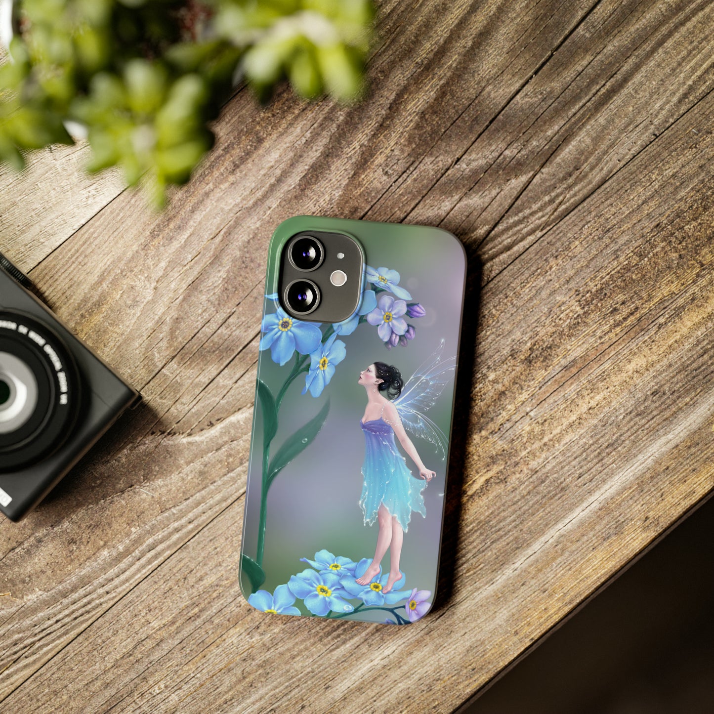 Slim Phone Case - Forget-Me-Not