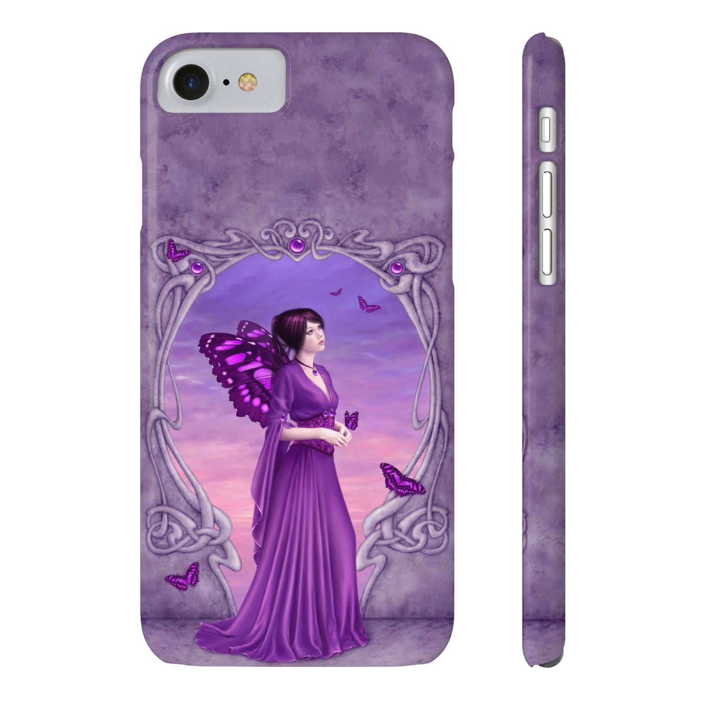 Phone Case - Amethyst Birthstone Fairy
