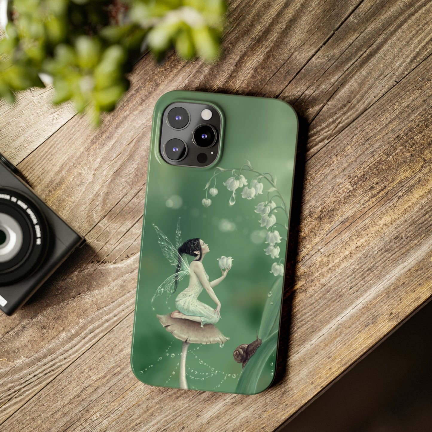 Slim Phone Case - Lily of the Valley