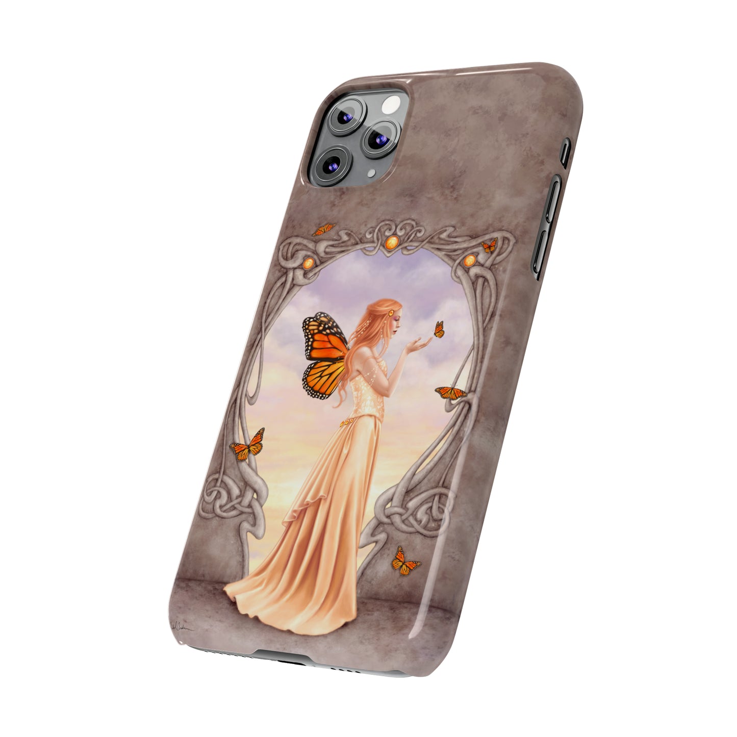 Phone Case - Citrine Birthstone Fairy