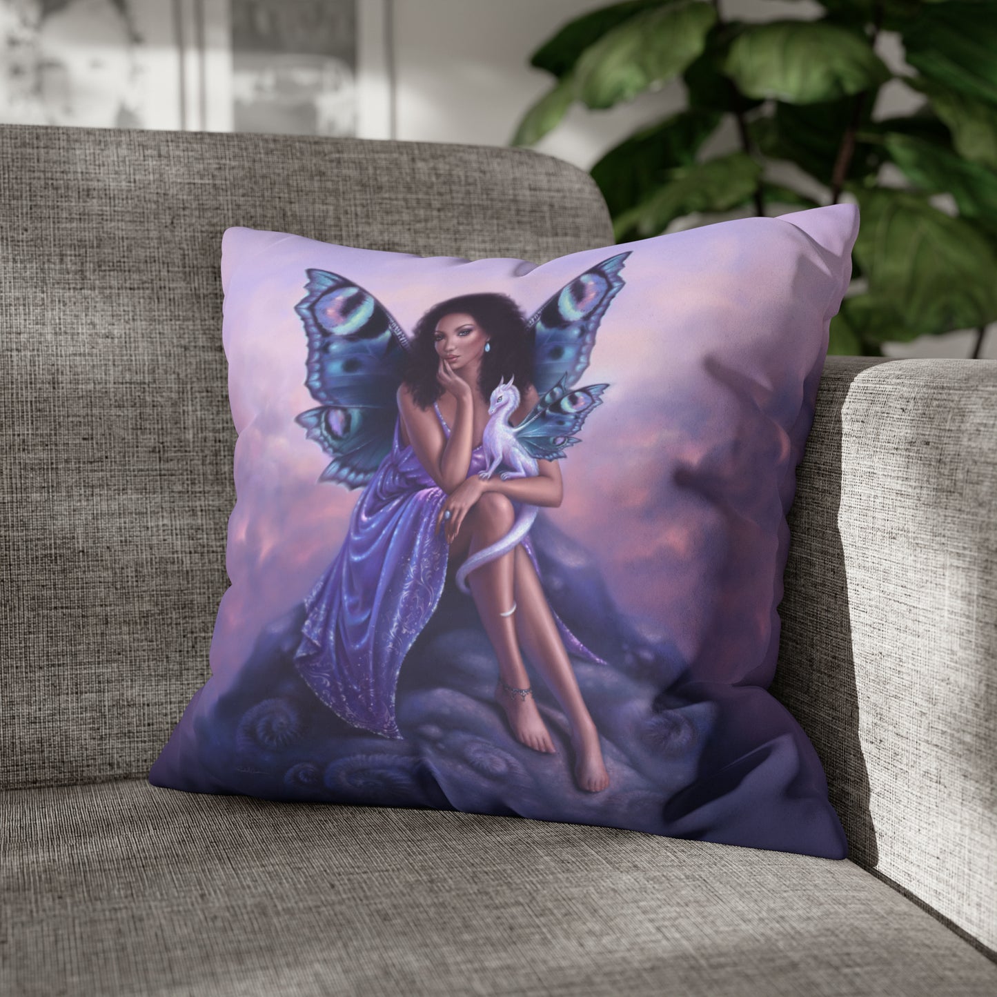Throw Pillow Cover - Evanescent