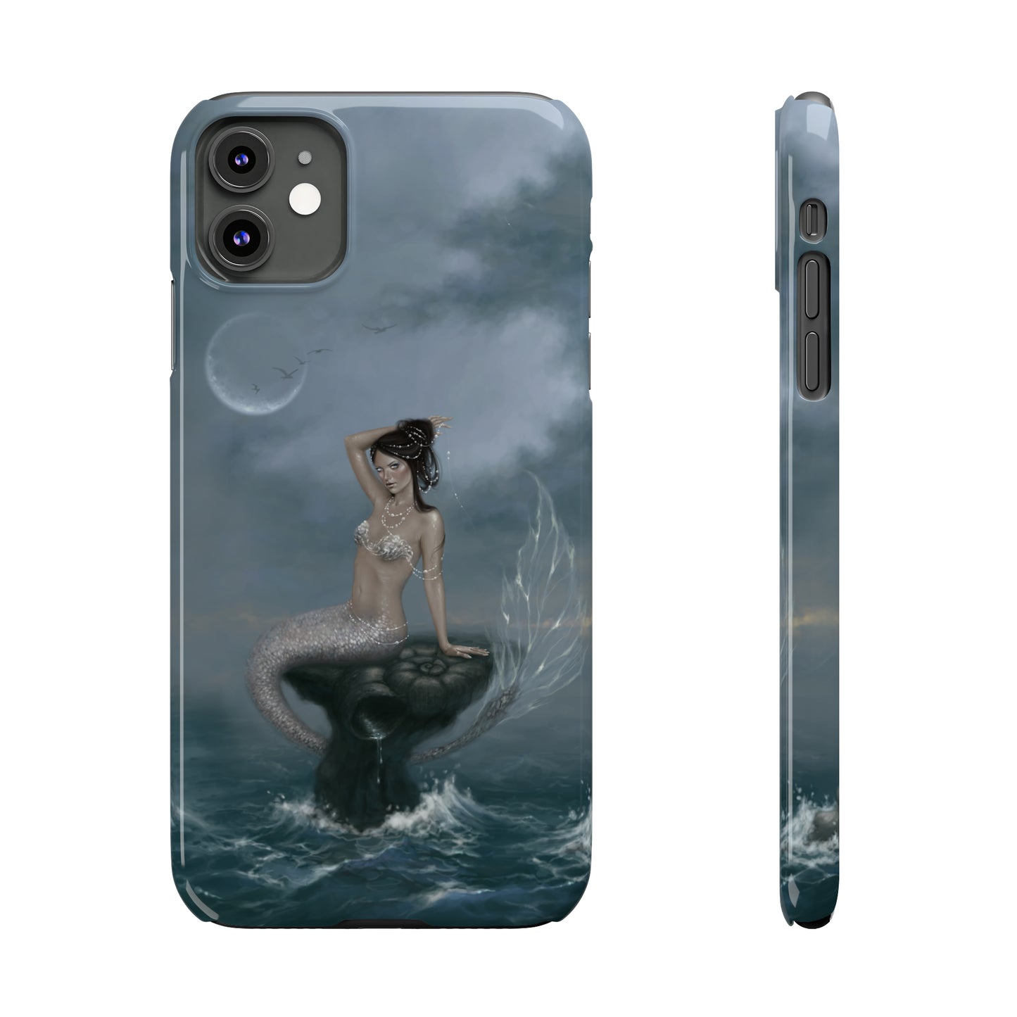 Slim Phone Case - Moon Tide
