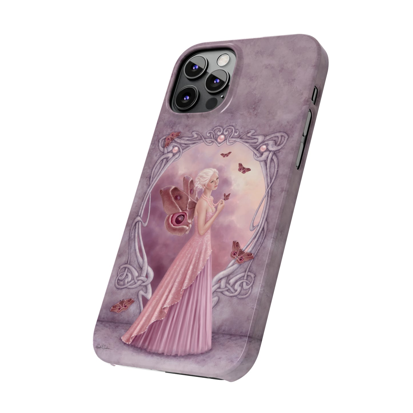 Phone Case - Pearl Birthstone Fairy