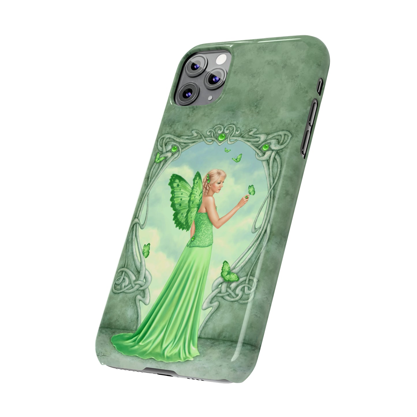 Phone Case - Peridot Birthstone Fairy