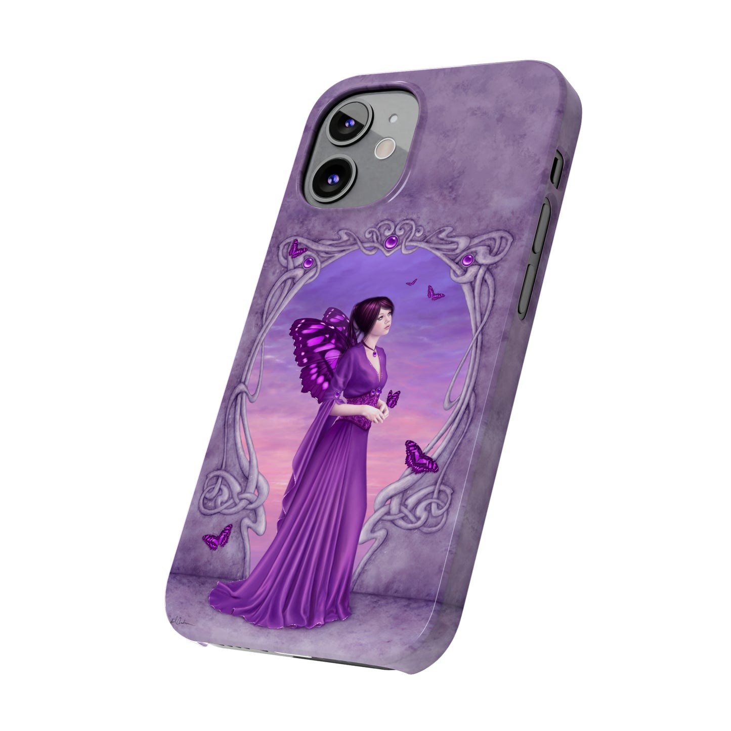 Phone Case - Amethyst Birthstone Fairy