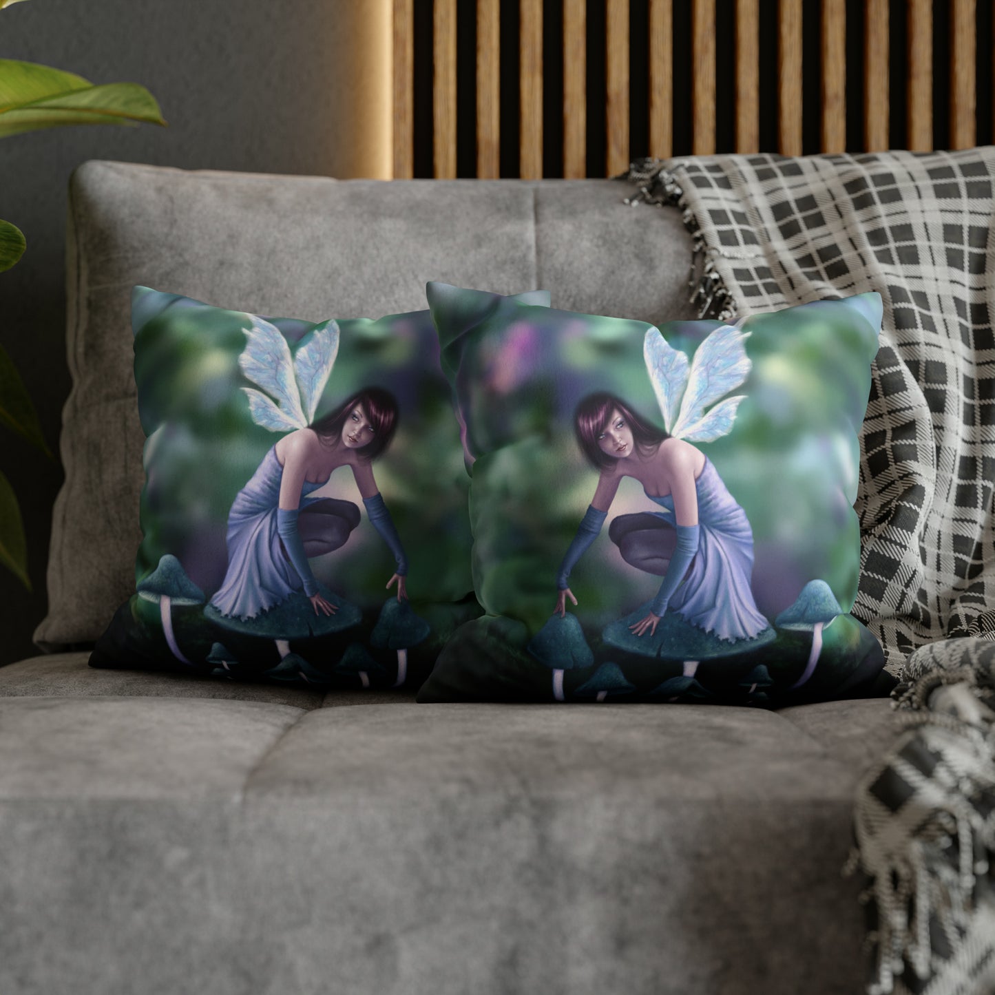 Throw Pillow Cover - Periwinkle