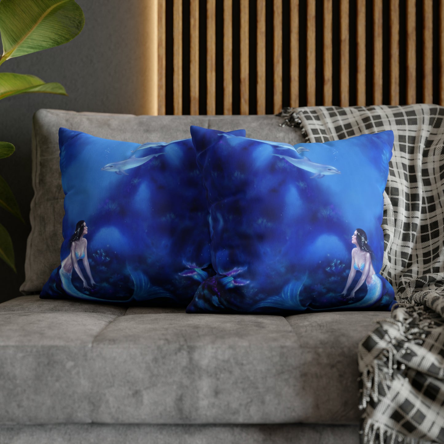 Throw Pillow Cover - Ultramarine