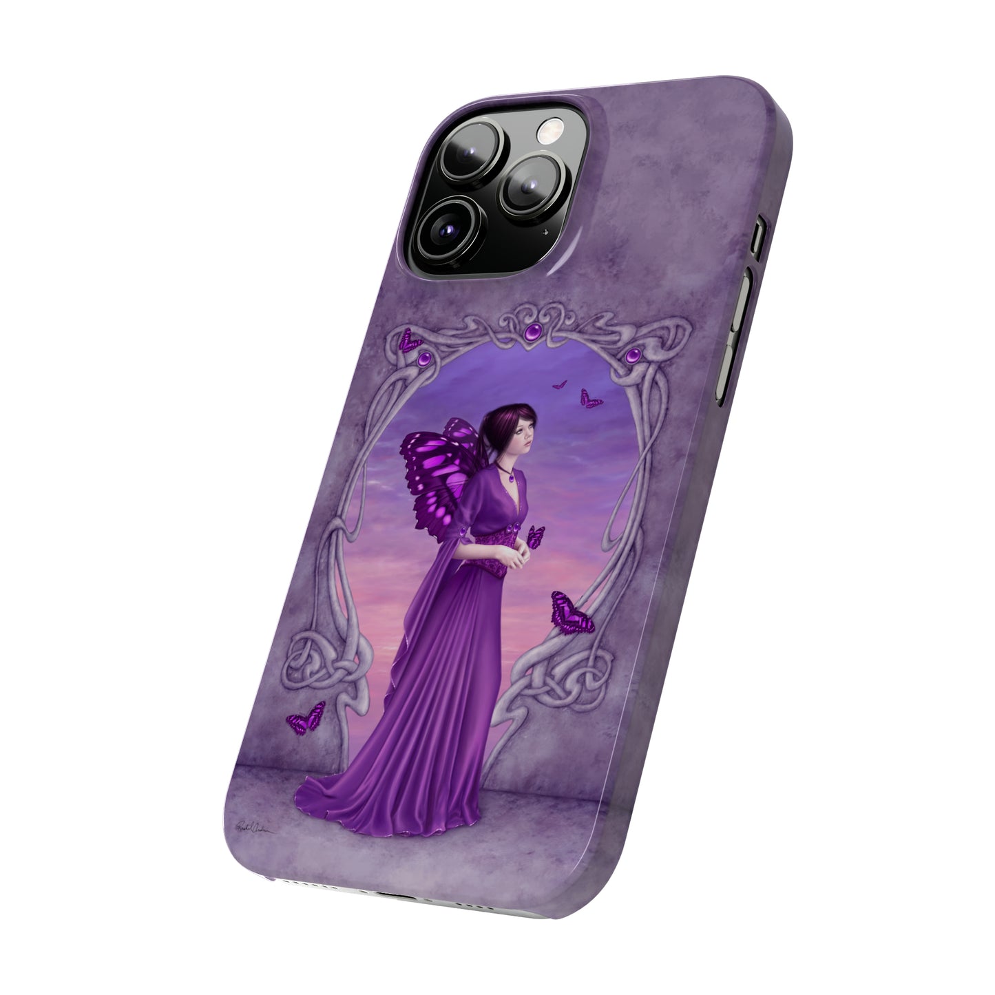 Phone Case - Amethyst Birthstone Fairy