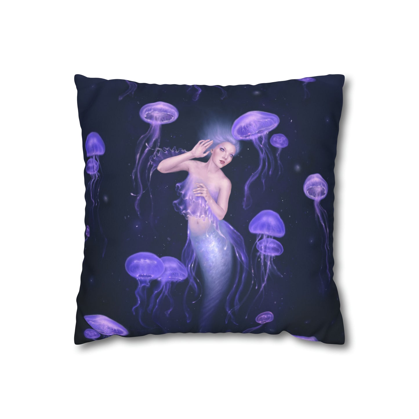 Throw Pillow Cover - Bioluminescence