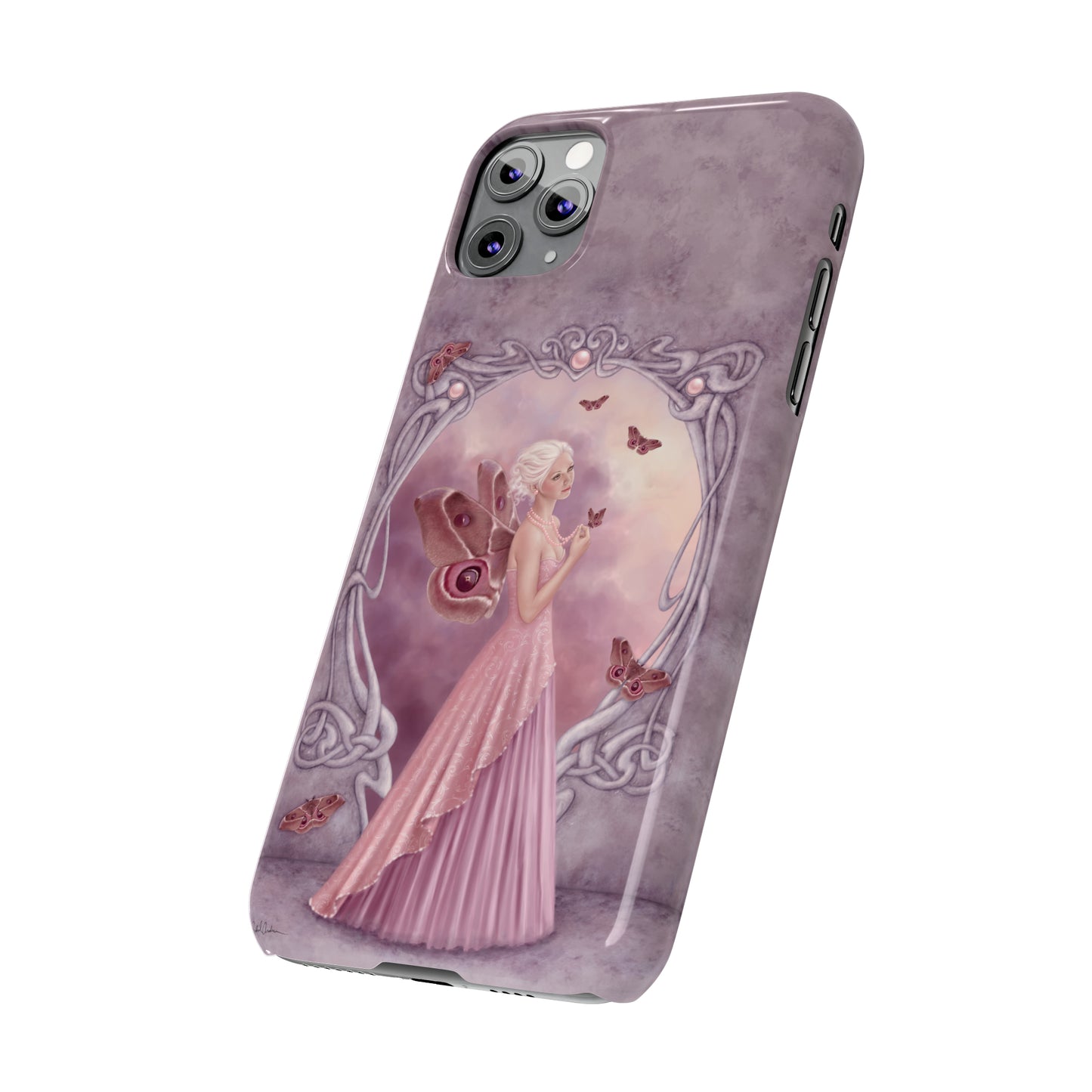 Phone Case - Pearl Birthstone Fairy