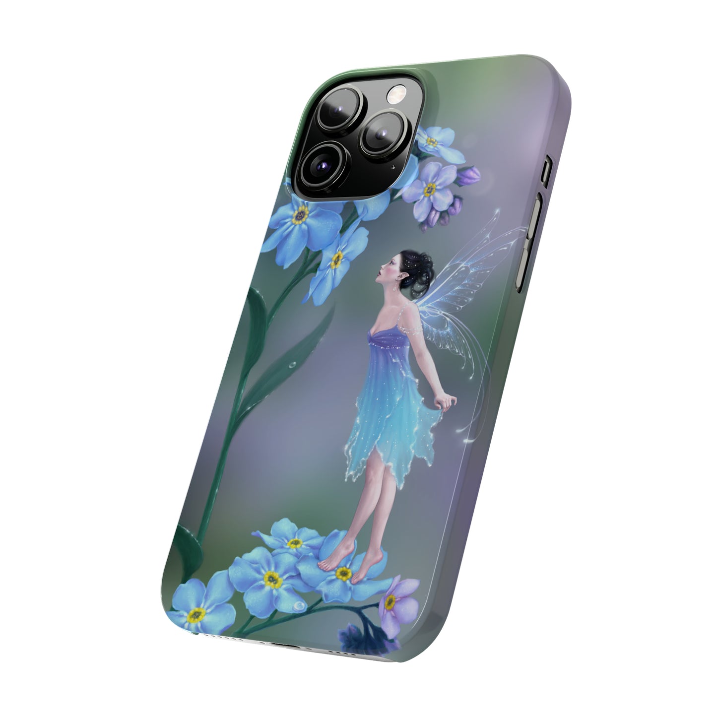 Slim Phone Case - Forget-Me-Not