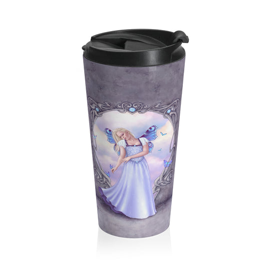 Travel Mug - Birthstones - Opal