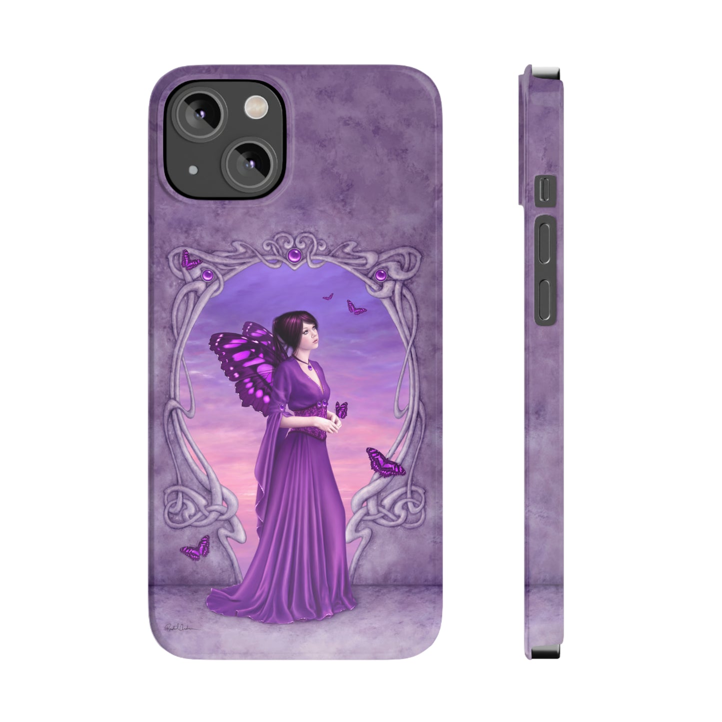 Phone Case - Amethyst Birthstone Fairy