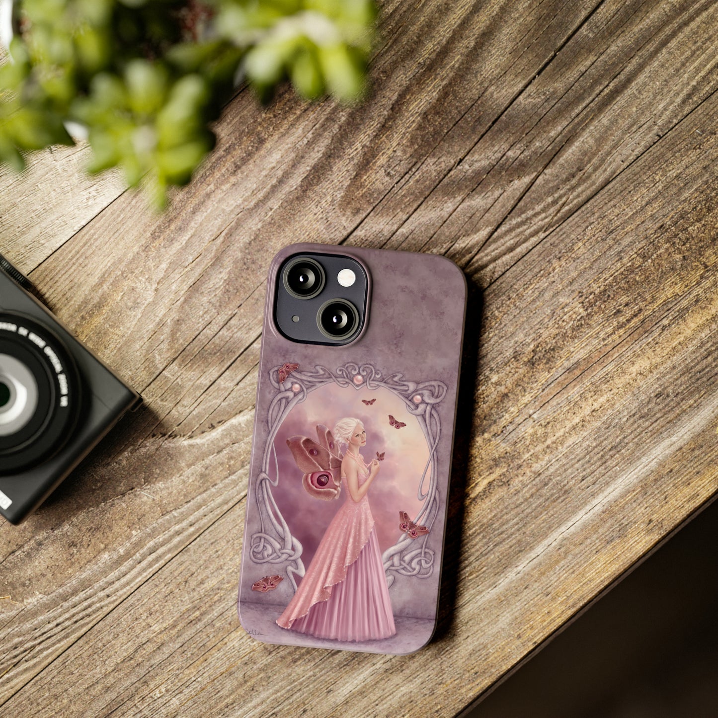 Phone Case - Pearl Birthstone Fairy