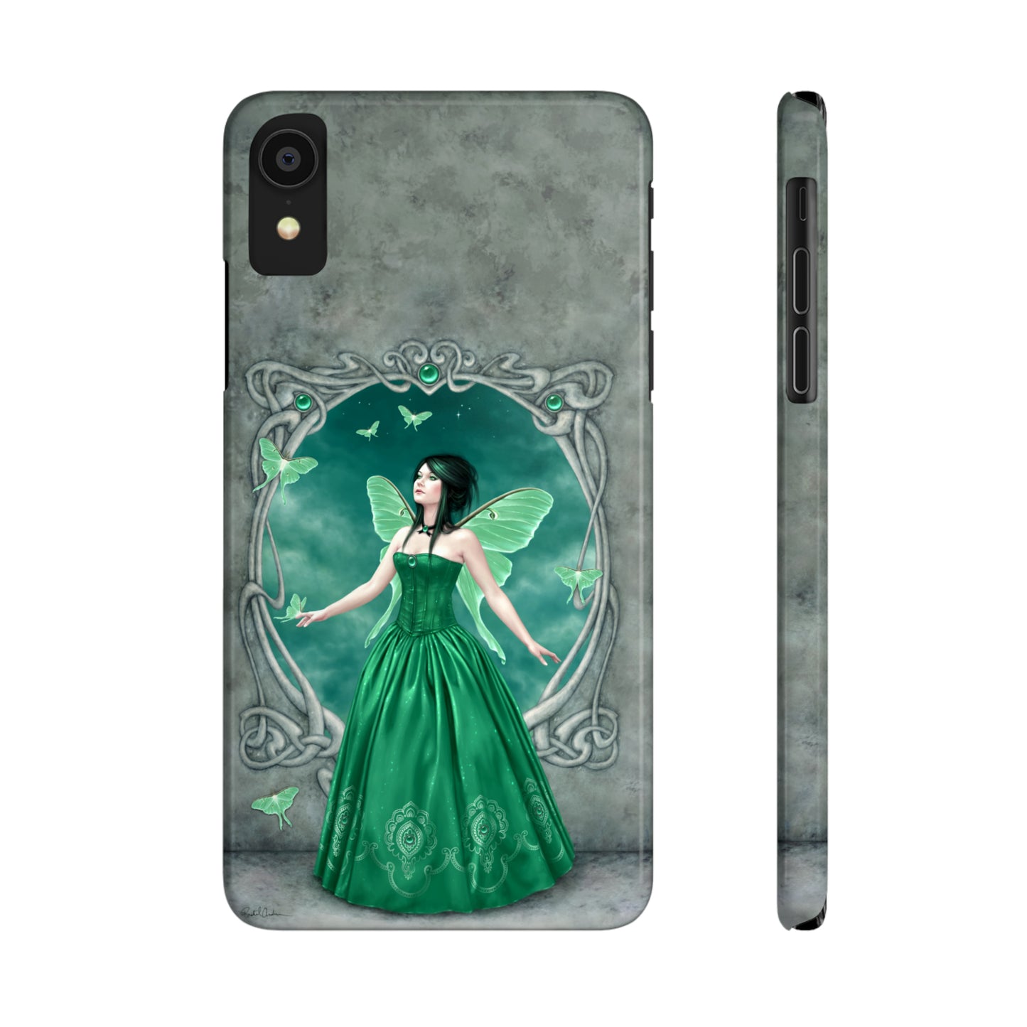 Phone Case - Emerald Birthstone Fairy