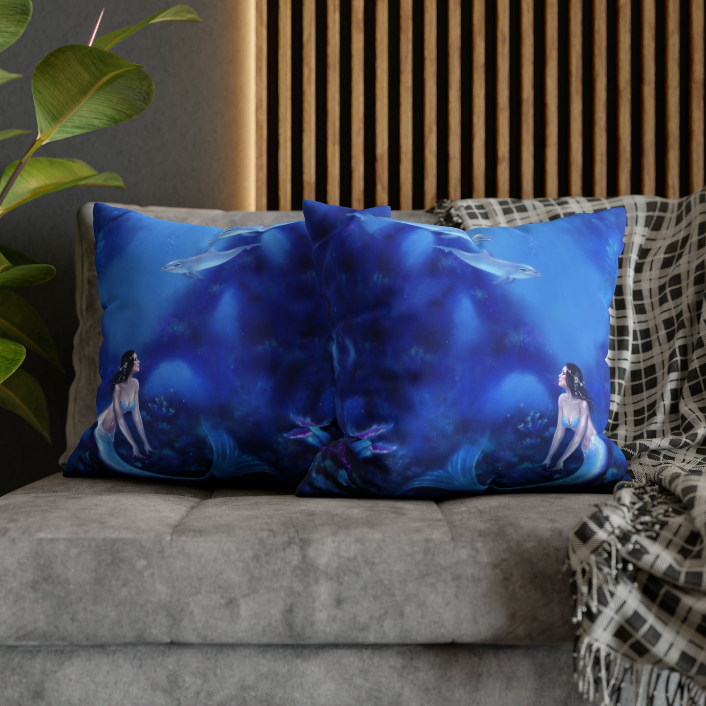 Throw Pillow Cover - Ultramarine